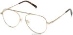 Warby Parker belmar N8ZXX8222 cilalı altın gözlük