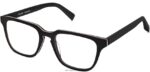 Warby Parker Burke N8ZXX8274 siyah mat tutulma gözlük