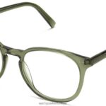 Warby Parker Carlton N8ZXX82 deniz yosunu kristali gözlük