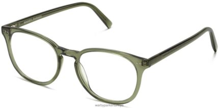Warby Parker Carlton N8ZXX82 deniz yosunu kristali gözlük