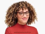 Warby Parker Carlton N8ZXX84 akçaağaç kaplumbağası gözlük - Image 3