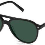 Warby Parker cesur N8ZXX8734 Jet Siyahı gözlük