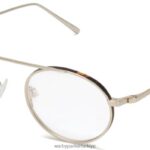 Warby Parker corwin N8ZXX8223 mat viski kaplumbağası ile parlatılmış altın gözlük