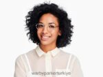 Warby Parker corwin N8ZXX8224 mavi ile parlatılmış gümüş gözlük - Image 3