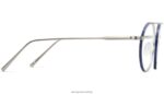 Warby Parker corwin N8ZXX8224 mavi ile parlatılmış gümüş gözlük - Image 5