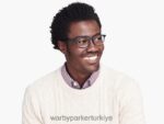 Warby Parker durand N8ZXX815 çizgili pasifik gözlük - Image 2