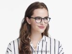 Warby Parker durand N8ZXX815 çizgili pasifik gözlük - Image 3
