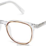Warby Parker durand N8ZXX817 meşe fıçı ile kristal gözlük