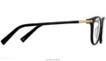 Warby Parker durand N8ZXX818 cilalı altın ile jet siyahı gözlük - Image 5