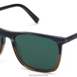 Warby Parker fletcher N8ZXX8592 antika şeyl solması gözlük