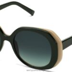 Warby Parker gül N8ZXX8864 kumlu orman yeşili gözlük