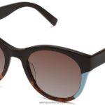 Warby Parker iskele N8ZXX8845 çizgili kar örtüsü gözlük