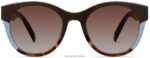 Warby Parker iskele N8ZXX8845 çizgili kar örtüsü gözlük - Image 4
