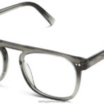 Warby Parker Keating N8ZXX829 mürekkep yıkama kristali gözlük