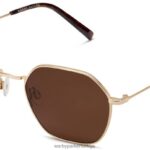 Warby Parker keiko N8ZXX8599 cilalı altın gözlük