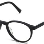 Warby Parker watt N8ZXX8247 Jet Siyahı gözlük