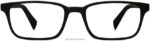 Warby Parker Wilkie N8ZXX8510 siyah mat tutulma gözlük - Image 4